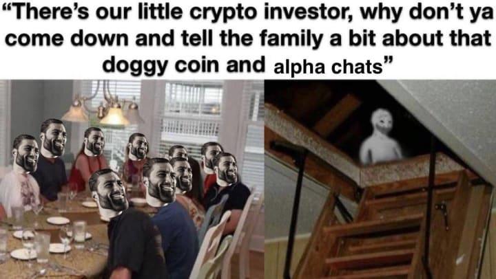 Crypto Investor in the Attic
