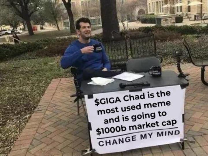 GIGA Chad Meme Market Cap